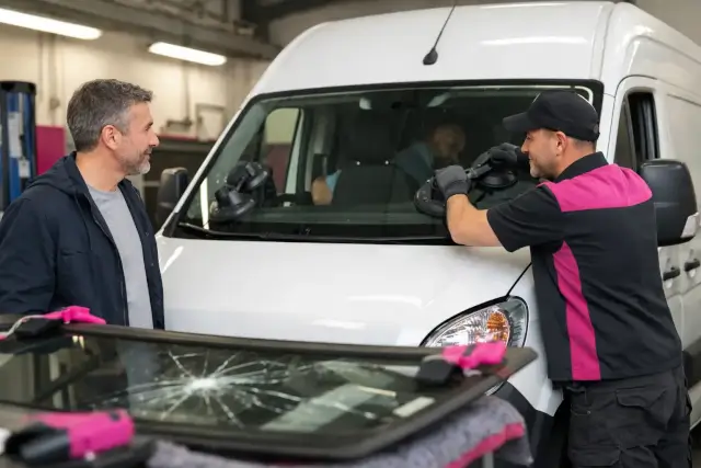 Nutzfahrzeuge için otoglas değiştirme