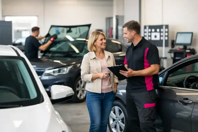 Ersatzwagen bei Scheibenservice - Bewertung