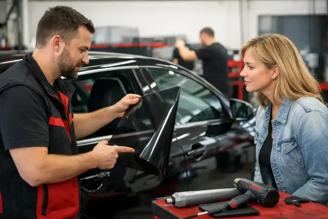 Scheibentönung Auto Hitzeschutz richtig wählen