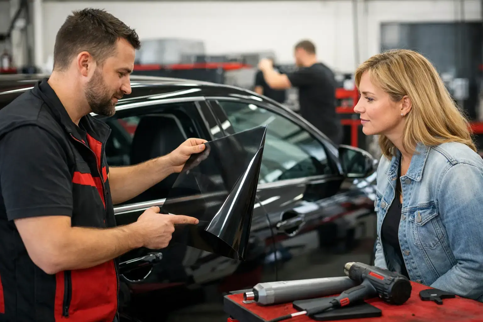 Scheibentönung Auto Hitzeschutz richtig wählen