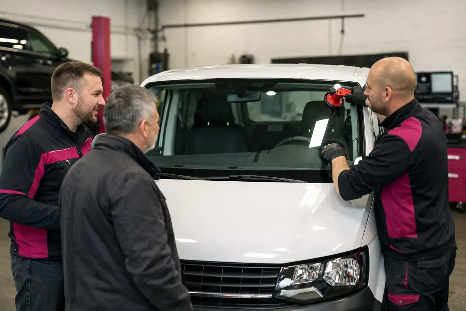 Transporter Ön camı Elmshorn'da hızlı bir şekilde netleştirin.